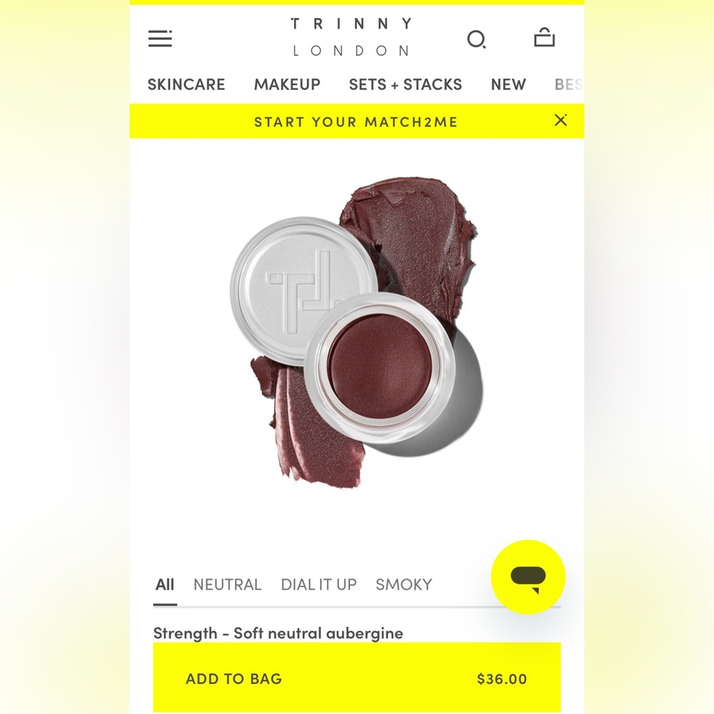 Trinny London Eye2Eye Shadows in Strength